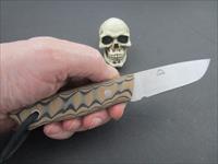 Landi Knives PSK - Personal Survival Knife Tan/Black G10 Img-3