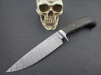 Mozolic Knives Gorgeous Hounds Tooth Damascus Hunter / Fighter Img-1