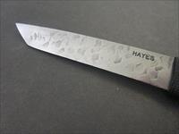 Wally Hayes MS-Master Smith Prototype 1 Off Hand Forged Hornet Tanto Neck Knife Img-2