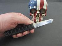Wally Hayes MS-Master Smith Prototype 1 Off Hand Forged Hornet Tanto Neck Knife Img-3