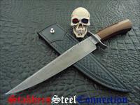 Milan Mozolic Of Dragon Knives Custom Handmade Take Down Configuration Damascus Snake Wood Fighter Img-1