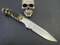 Ron Gaston Custom Knives Beautiful Rams Horn Hunter Img-3