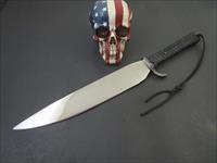 Nowicki Custom Knives / Hidden Forge, Hand Forged 1095 Japanese Wrapped Handle Fighter  Img-1