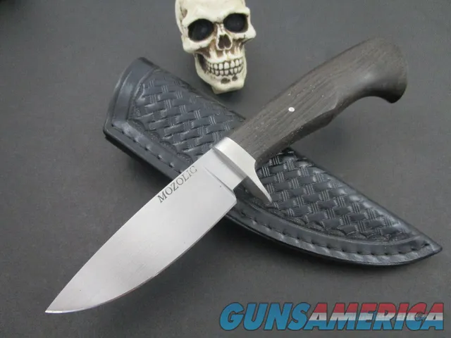 Mozolic Knives Awesome Custom Hand Forged Hunter / EDC in W2