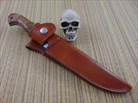 Jerry Hossom Custom Handmade Camp Knife / Fighter Img-4