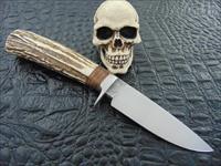 Milan Mozolic Of Dragon Knives Custom Handmade Stag Hunting / EDC Knife Img-2