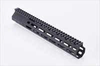 Wilson Combat AR-10 M-Lok Handguard 6005A-T5 Aluminum Black Hard Coat Anodized 12.6"