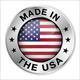 R Grip PVC Custom Picatinny Rail Cover – Tan U.S. Flag, Stars Left, Black Retainer