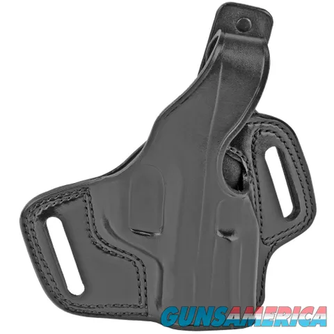 Galco FL266RB Fletch High Ride Belt Holster, Steerhide Black - fits most 1911s with 4 Barrel, Right Draw Img-2