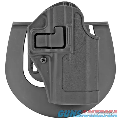 BLACKHAWK, CQC SERPA Holster With Belt and Paddle Attachment, Fits Taurus 24/7, Right Hand, Black