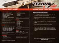 Techna Clip JFRBR Gun Belt Clip – fits Smith & Wesson J-Frame, Right Side