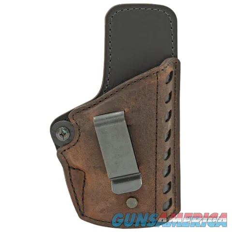 Versacarry CE2113-1 Compound IWB Holster, Brown, Right Draw - Size 3 - Most Single-Stack Sub-Compacts