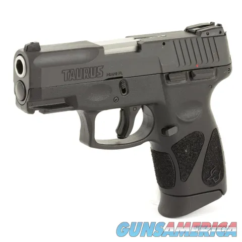 Taurus 1G2C93112 G2C 9mm Luger 3.20" 12+1 Black Black Polymer Grip