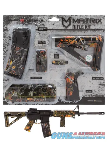 Matrix MAGMIL42WF Magpul Gen 2 AR-15 Carbine Accessory Kit, Ambidextrous - Wildfire Camo - Fits 1.15" Mil-Spec Buffer Tube