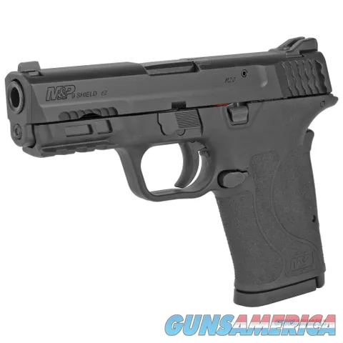 Smith & Wesson 12437 M&P 9 Shield EZ M2.0 9mm Luger 3.68" 8+1 Black Polymer Grip No Thumb Safety 3-Dot Adjustable