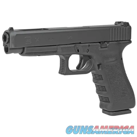 Glock UI3430103 G34 9mm Luger 5.31" 17+1 Black Black Steel Slide Black Polymer Grip Adj Sights