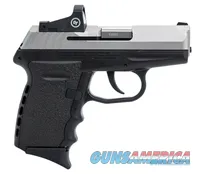 SCCY CPX-2, DAO, Compact, 9MM, 3.1"Barrel, Polymer Frame, Duo-Tone Finish, Red Dot Sight, No Manual Safety, 10Rd, 2 Mags