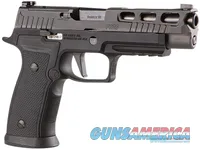 Sig P320 AXG Pro, 9mm, 4.7" Barrel, Hogue G10 Grips, Back Nitron, Optic Ready Pro Cut Slide, X-Ray 3 Night Sights, 17Rd