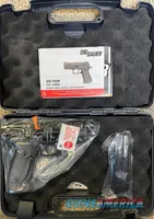 Sig P320 AXG Pro, 9mm, 4.7" Barrel, Hogue G10 Grips, Back Nitron, Optic Ready Pro Cut Slide, X-Ray 3 Night Sights, 17Rd