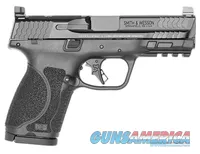 Smith & Wesson 13563 M&P M2.0 Compact 9mm 4" 15+1, Interchangeable Backstrap Grip, Includes 2 Mags, No Thumb Safety