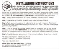 AR15/M4 Custom Picatinny Rail Cover – Punisher