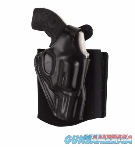 Galco AG160B Ankle Glove Ankle Holster – fits Smith & Wesson J Frame and Bodyguard Revolvers