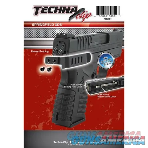 Techna Clip Gun Belt Clip – fits Springfield XDs® – Right Side   