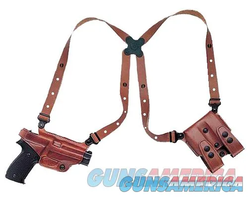 Galco MC224 Miami Classic Shoulder Holster System, Tan – Glock, Right Draw