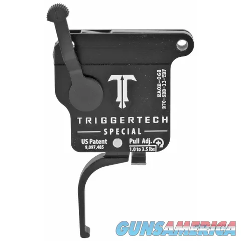TriggerTech R70SBB13TBF Special Remington 700 Black Single-Stage Flat
