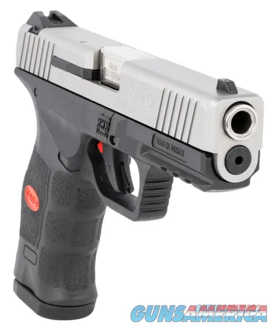 SAR USA SAR9ST10 SAR9 9mm Luger 4.40" 10+1 (2) Black Polymer Frame Stainless Steel Slide Black Interchangeable Backstrap Grip