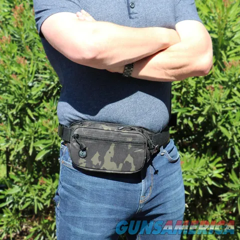 Galco FTPMBS FasTrax PAC Waistpack, Subcompact - Fits Glock 42/43 and Similar Subcompact Autos - Ambidextrous