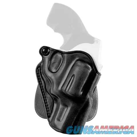 Galco SPD192B, Speed Paddle Holster, Fits S&W L Frame with 3" Barrel, Right Hand, Black Leather