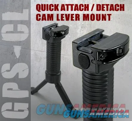 Tactical Bipod - Grip Pod Cam Lever Quick Detach - Tan