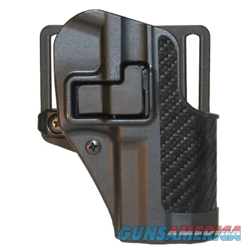 BLACKHAWK, CQC SERPA Holster With Belt and Paddle Attachment, Fits S&W MP, Sigma, Right Hand, Carbon Fiber Finish, Black