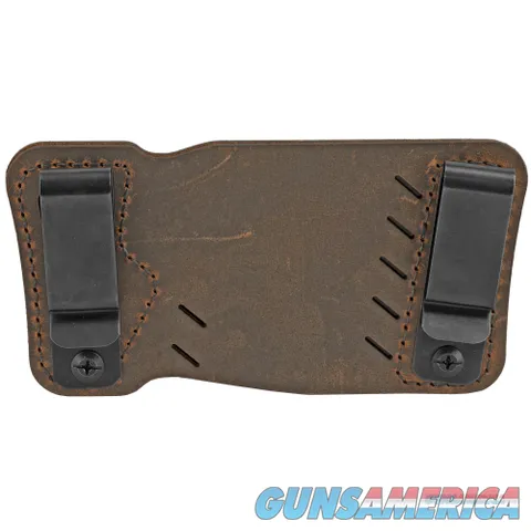 Versacarry 22102 Orion IWB/OWB Holster, Brown, Ambidextrous - Size 2 - Most 1911 Style Pistols