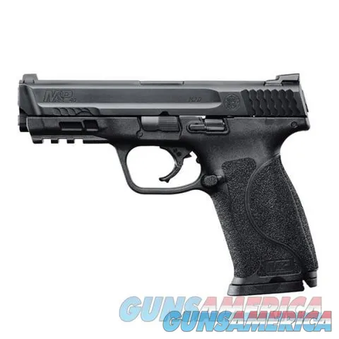 Smith & Wesson M&P 2.0, Semi-Automatic, Striker Fired, Full Size, 40S&W, 4.25" Barrel, Polymer Frame, Black Finish, Night Sights, 15Rd, 3 Magazines