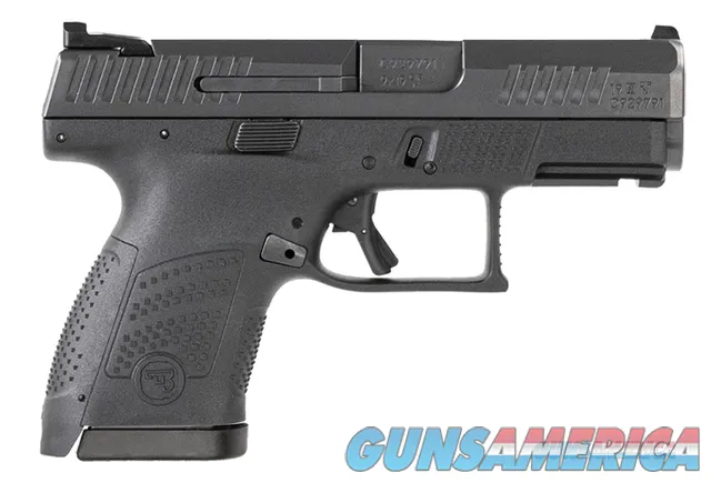 CZ 91560 P-10 S 9mm Luger 3.50" 12+1 Black Nitride Aluminum Grip