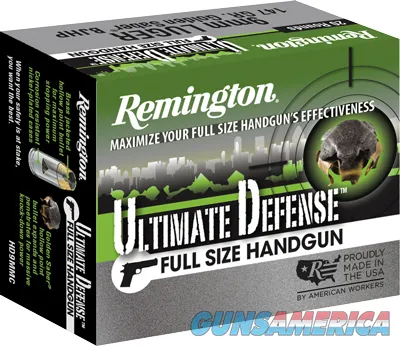 Remington Ammunition Ultimate Defense Full-Sized Handgun 28971