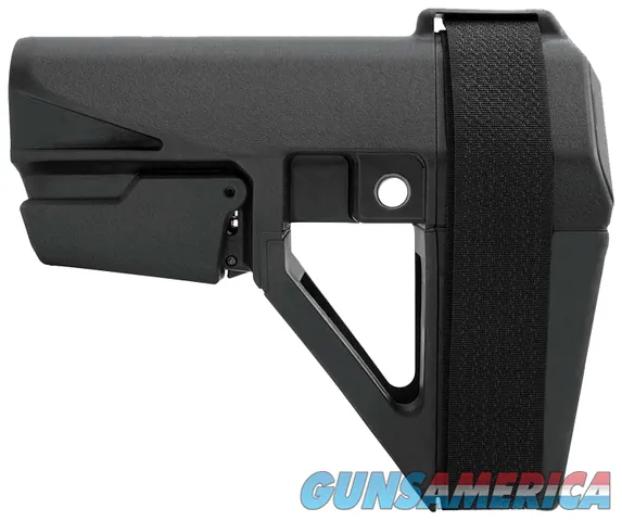 SB TACTICAL SB Tactical SBA5 Pistol Stabilizing Brace - Black | Mil-Spec Carbine Buffer Compatible
