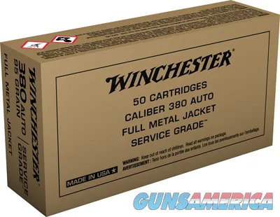 Winchester Repeating Arms WIN CART 380 95GR FMJ