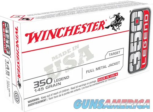 Winchester Repeating Arms WIN 350 LGND 145GR FMJ USA
