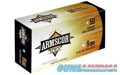 Armscor 9mm Luger FMJ FAC94