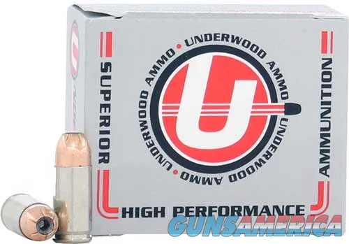 Underwood Ammo UNDERWOOD 9MM LUGER +P 147GR JHP 20RD 10BX/CS