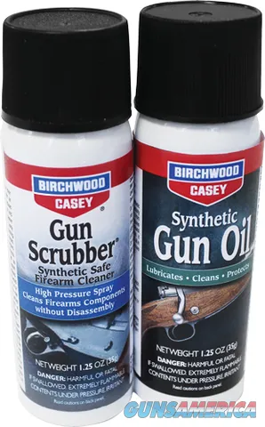 Birchwood Casey Gun Scrubber Gun Oil Aerosol Combo 33329