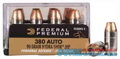 Federal Premium Personal Defense Low Recoil PD380HS1H