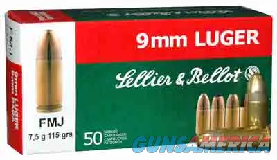 Sellier & Bellot Handgun Full Metal Jacket SB9A