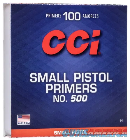 CCI SMALL PISTIL PRIMERS 100CT