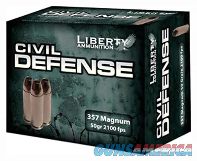 Liberty Ammunition Civil Defense 357 Magnum LA-CD-357-030