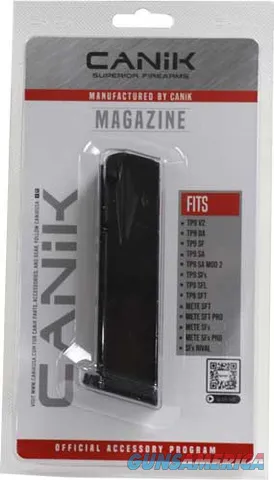 Canik CANIK MAG TP9 FULL SIZE 9MM 18RD CLAM PACKED