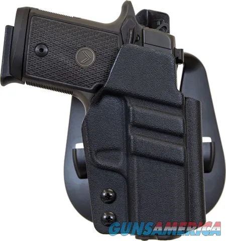 1791 GUNLEATHER 1791 KYDEX OWB PADDLE HOL MULT -FIT RH SIG P365 BLACK